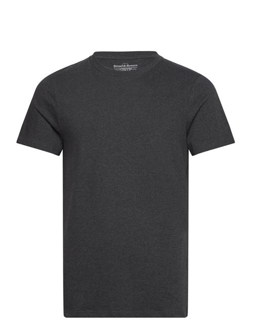 Se Bread & Boxers Crew-Neck Regular Bread & Boxers Grey ved Booztlet