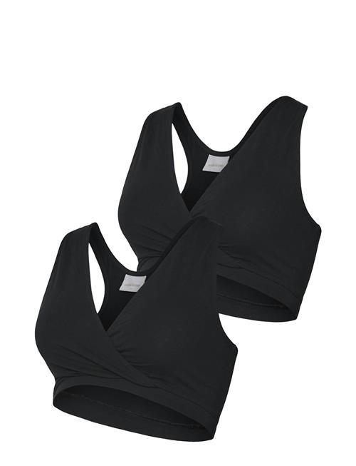 Mamalicious Mlhelena Crossy Bra 2-P 2F. A. Mamalicious Black