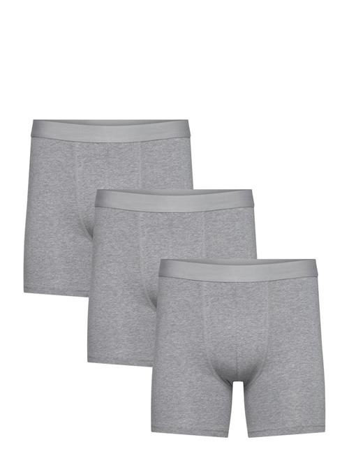 Bread & Boxers 3-Pack Boxer Brief Extra Long Bread & Boxers Grey