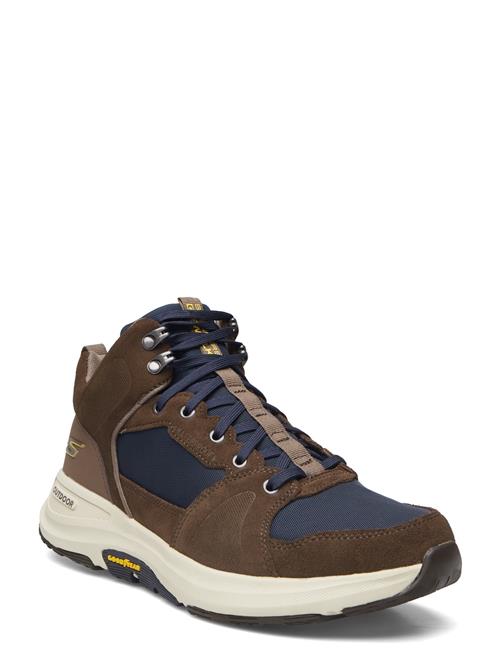 Mens Gowalk Outdoor - Massif - Waterproof Skechers Brown