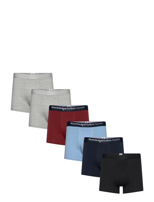 Knowledge Cotton Apparel 6-Pack Underwear - Gots/Vegan Knowledge Cotton Apparel Black