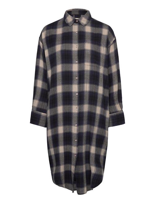 Moshi Moshi Mind Haven Shirtdress Check Moshi Moshi Mind Black