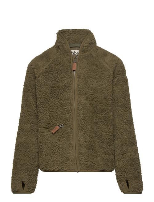 Se ebbe Kids Skogen Fleece Jacket Ebbe Kids Khaki ved Booztlet