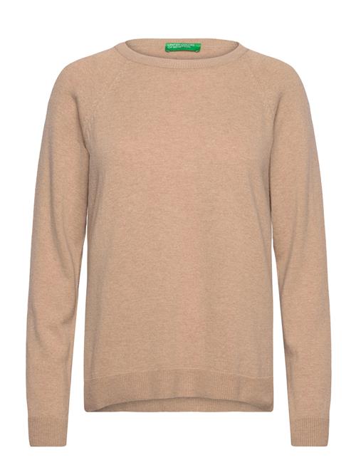 United Colors of Benetton Crewneck Jersey United Colors Of Benetton Beige