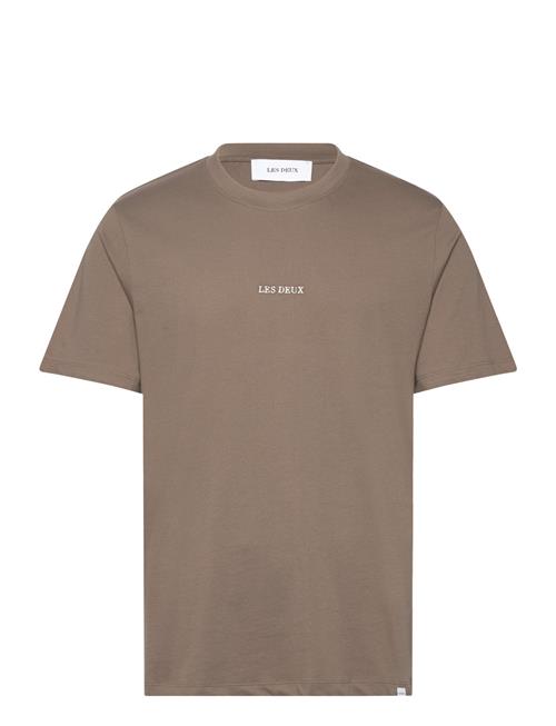 Les Deux Dexter T-Shirt Les Deux Brown