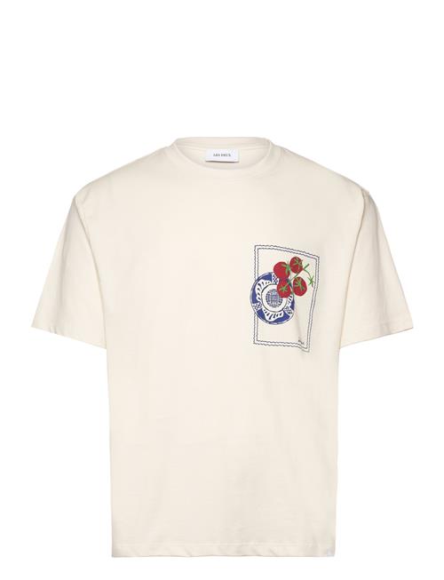 Les Deux Dorian T-Shirt Les Deux Cream