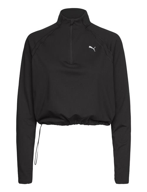 PUMA Run Cloudspun 1/4 Zip W PUMA Black