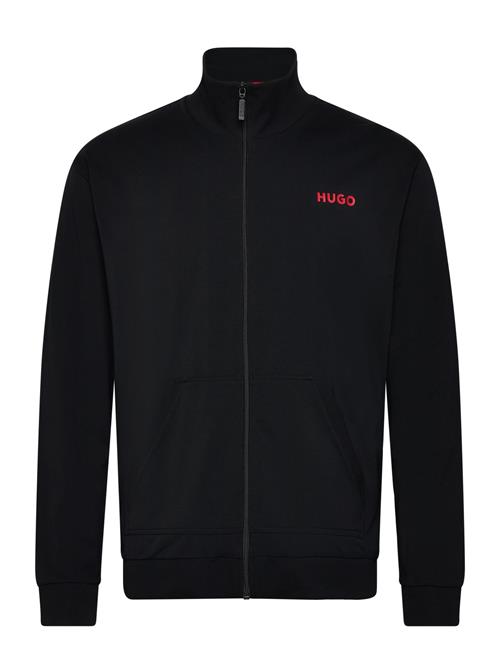 Se HUGO Linked Jacket Zip HUGO Black ved Booztlet