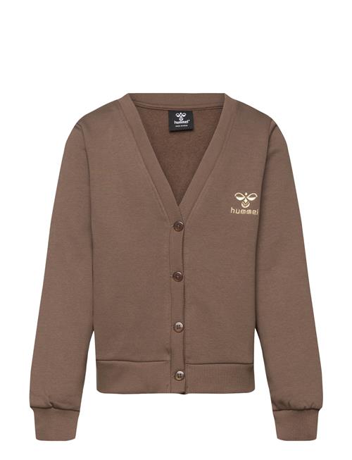 Hummel Hmlt Sweat Cardigan Hummel Brown