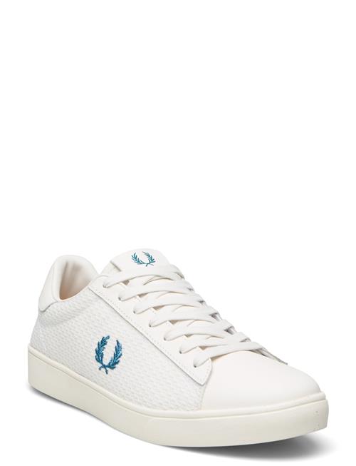 Se Fred Perry Spencer Mesh/Lthr Fred Perry White ved Booztlet