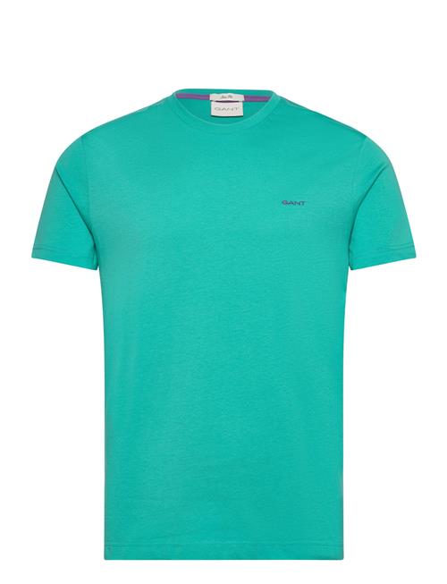 GANT Contrast Logo Ss T-Shirt GANT Blue