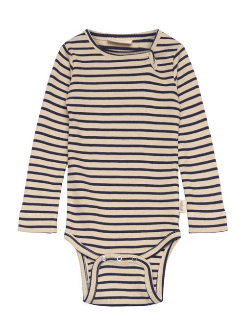 Body L/S Modal Striped Petit Piao Patterned