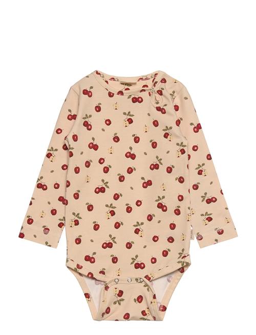 Petit Piao Body L/S Printed Petit Piao Beige