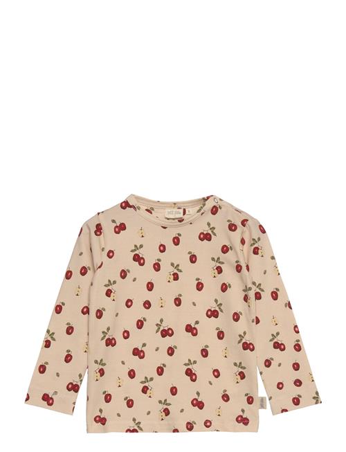 Petit Piao T-Shirt L/S Printed Petit Piao Beige