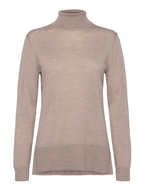 Bruuns Bazaar Charlenebbroll Neck Knit Bruuns Bazaar Beige