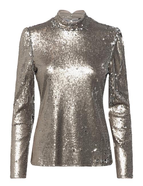 Se Bruuns Bazaar Moeabbaniqa Blouse Bruuns Bazaar Silver ved Booztlet