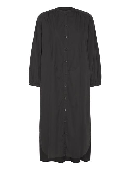 Lauren Shirtdress Poplin Moshi Moshi Mind Black