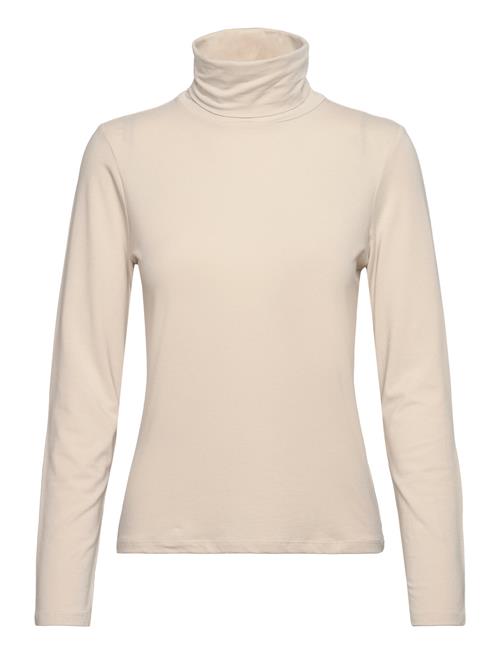 Se Marc O'Polo T-Shirts Long Sleeve Marc O'Polo Cream ved Booztlet