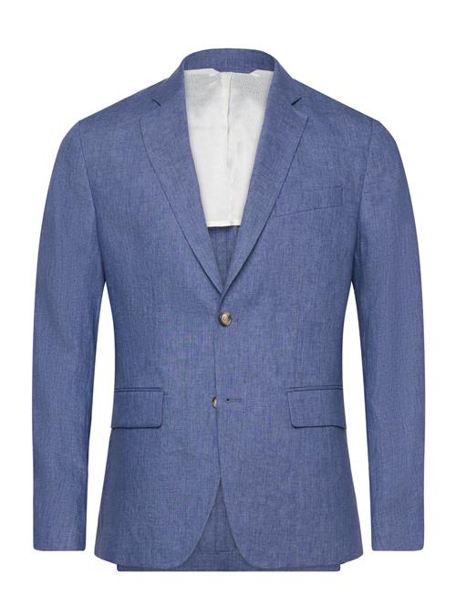 Se J. Lindeberg Hopper U Super Linen Blazer J. Lindeberg Blue ved Booztlet