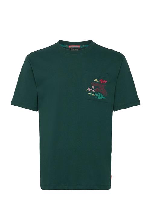 Relaxed Fit Pocket T-Shirt Scotch & Soda Green