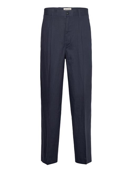 GANT Linen Suit Pants GANT Blue