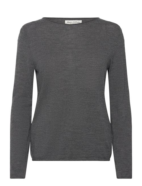 Se Marc O'Polo Pullover Long Sleeve Marc O'Polo Grey ved Booztlet