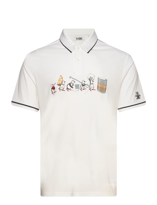 Se Original Penguin Golf The Barback Pete Oxford Polo Original Penguin Golf White ved Booztlet