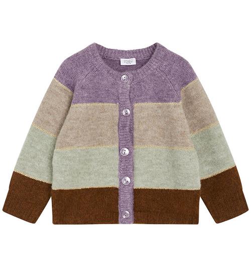 Se Hust and Claire Hust and Claire Cardigan - Strik - Charlotte - Dark Plum ved KidsWorld