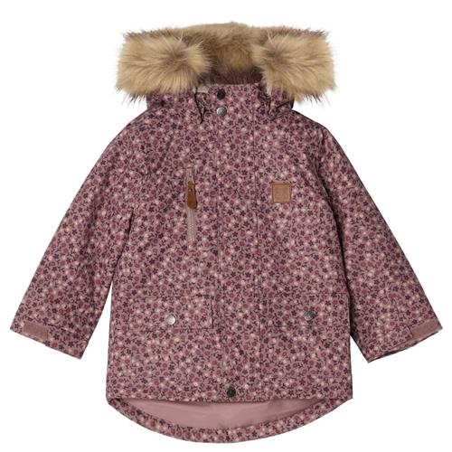 Kuling Val Thorens Blomstret Parka Lilac Flower | Lilla | 104 cm