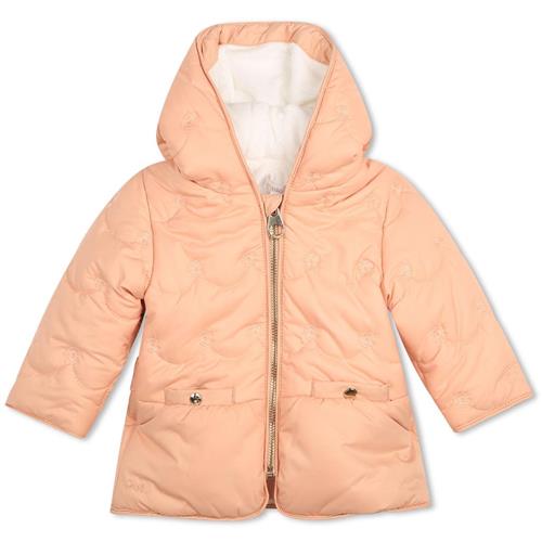 Se Chloé Broderet Jakke Lyserød | Lyserød | 12 months ved Babyshop