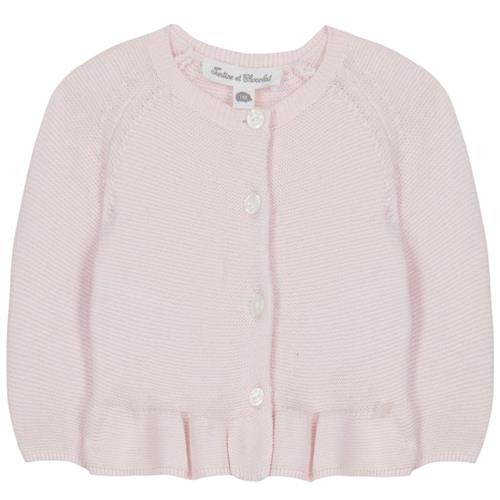 Se Tartine et Chocolat Cardigan Lyserød | Lyserød | 6 months ved Babyshop