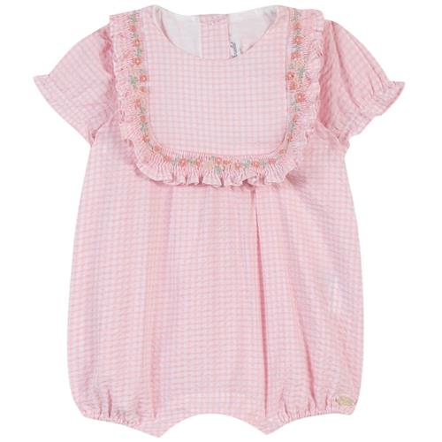 Se Tartine et Chocolat Gingham Romper Lyserød | Lyserød | 9 months ved Babyshop