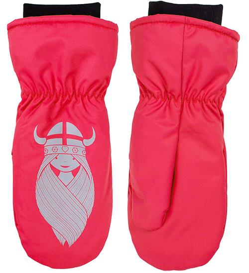 Se DanefÃ¦ Luffer - Danesnowball Mittens - Power Pink Freja ved KidsWorld