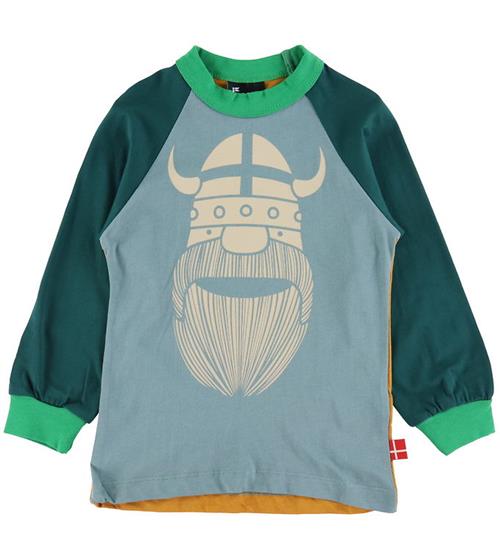 Se DanefÃ¦ Bluse - Danebasic Raglan - Multi 1 Erik ved KidsWorld