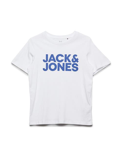 Jack & Jones Jjecorp Logo Tee Ss O-Neck Noos Jnr Jack & J S White