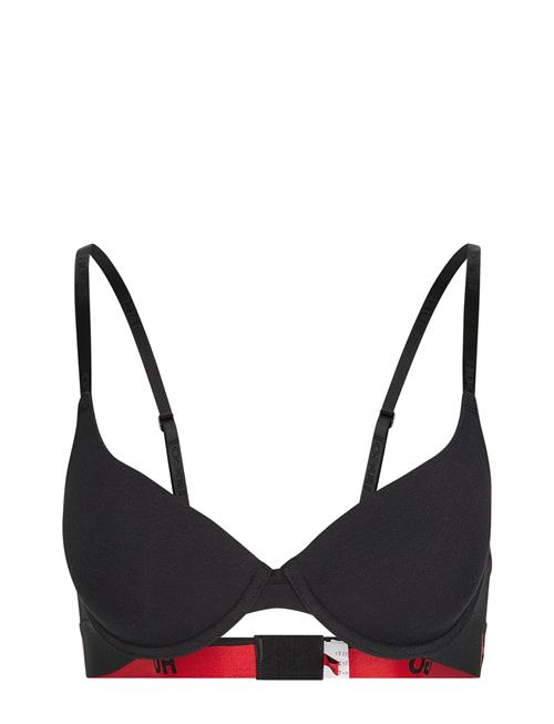 Se HUGO Underwire Bra Sporty Logo HUGO Black ved Booztlet