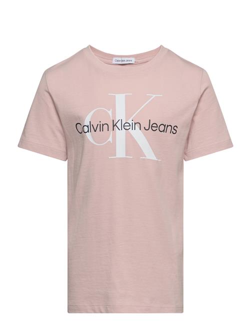 Calvin Klein Ck Monogram Ss T-Shirt Calvin Klein Pink