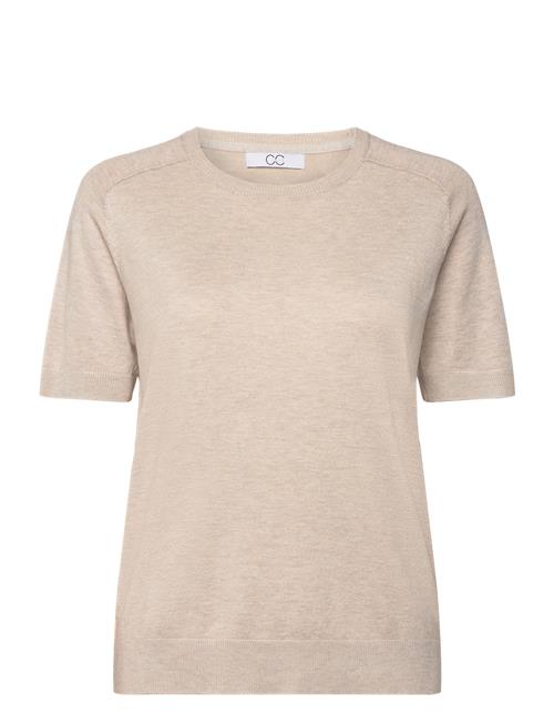 Coster Copenhagen Cc Heart Ella Soft Knit Tee Coster Copenhagen Beige