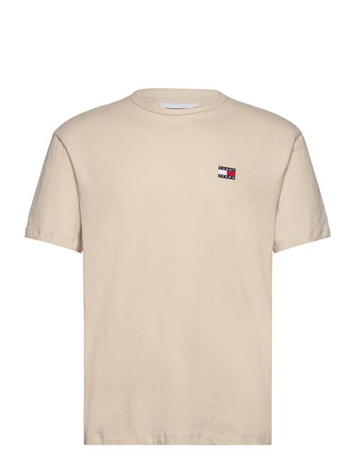 Tommy Jeans Tjm Reg Badge Tee Ext Tommy Jeans Beige