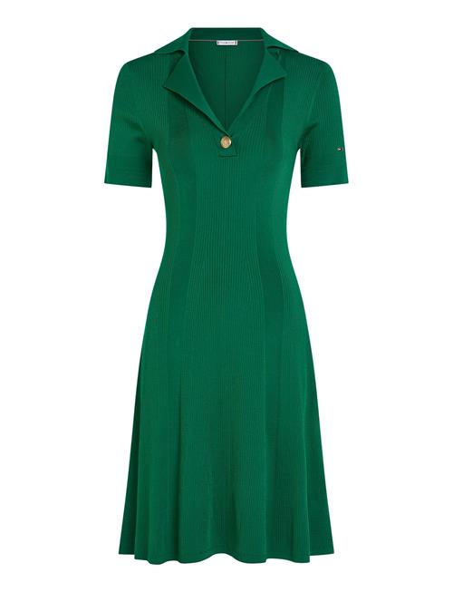 Tommy Hilfiger Rib Button F&F Polo Swt Dress Tommy Hilfiger Green