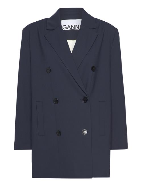 Light Solid Ganni Navy