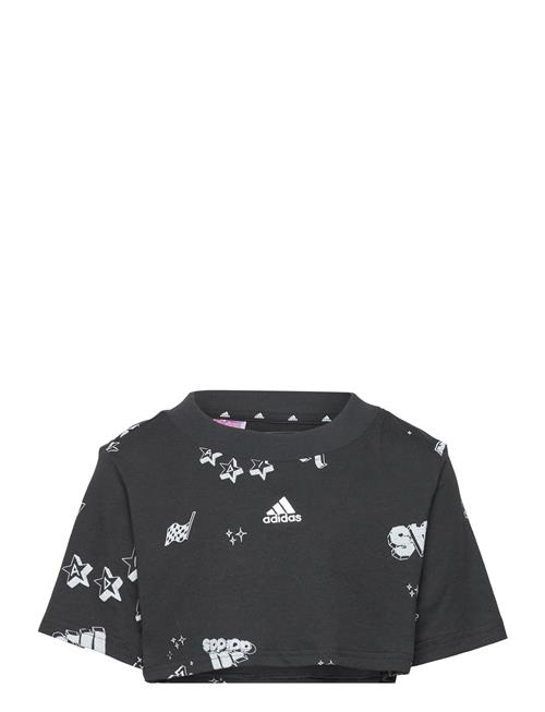 Se adidas Sportswear Jg Bluv Q3 Aopt Adidas Sportswear Black ved Booztlet