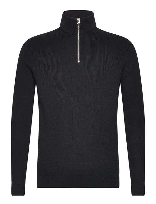 Se ONLY & SONS Onsphil Reg 12 Struc Half Zip Knit Noos ONLY & SONS Black ved Booztlet