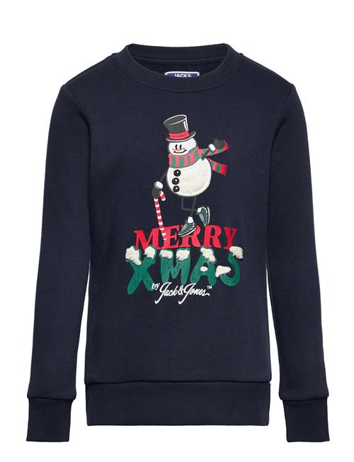 Jack & Jones Jorxmas Crew Neck Sweat Xmas Jnr Jack & J S Navy