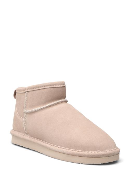 Se Bianco Biasnow Ankle Boot Suede Bianco Cream ved Booztlet