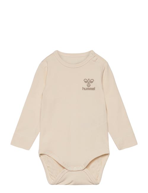 Se Hummel Hmlmino Body L/S Hummel Beige ved Booztlet