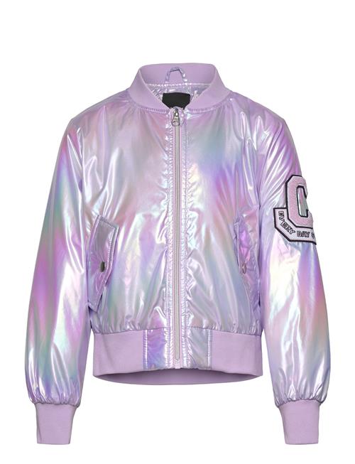 Se name it Nkfmovie Bomber Jacket Foil Name It Purple ved Booztlet