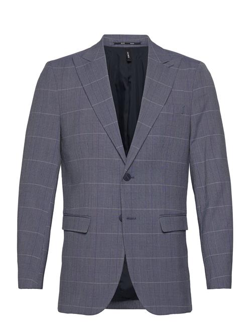 Se Selected Homme Slhslim-Liam Blue Check Blz Flex Selected Homme Blue ved Booztlet