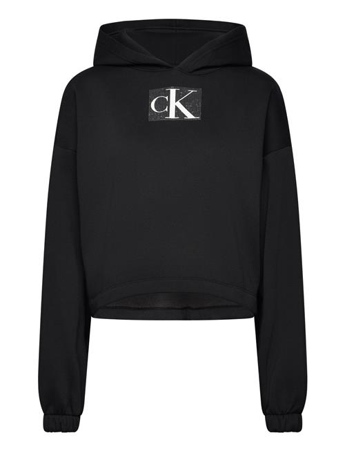 Se Calvin Klein Jeans Sequin Hoodie Calvin Klein Jeans Black ved Booztlet