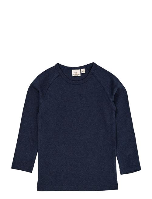 Copenhagen Colors Melange Ls T-Shirt Copenhagen Colors Navy